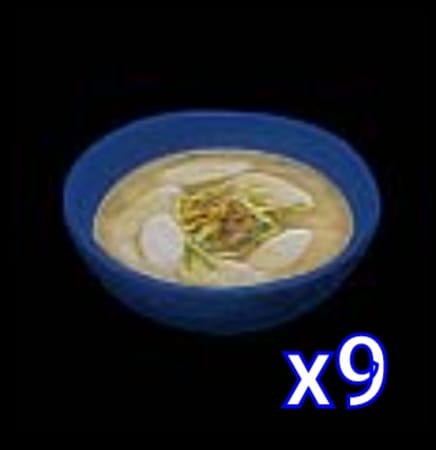 Blue Rice Cake Soup (x9)